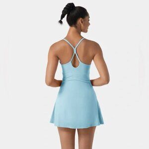 NWT HALARA Air Fabric Backless 2-in-1 Cool Touch Activity Dress-Euphoria Air M